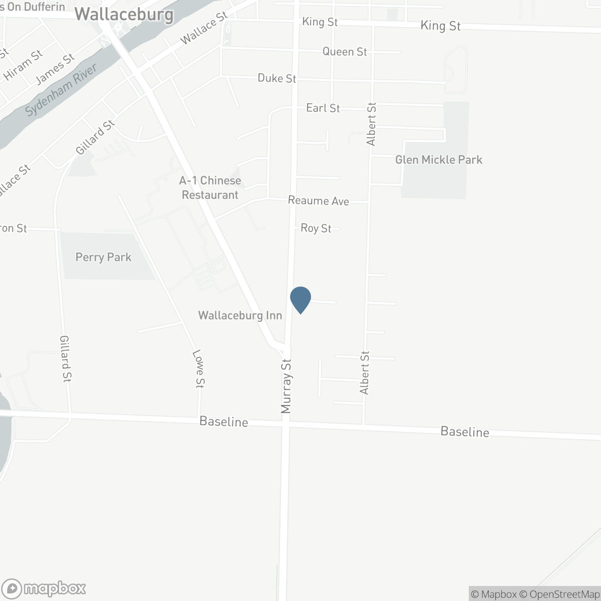 16 WILLS STREET, Wallaceburg, Ontario N8A 1B2